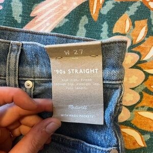 Madewell '90s Straight Jeans - Blue